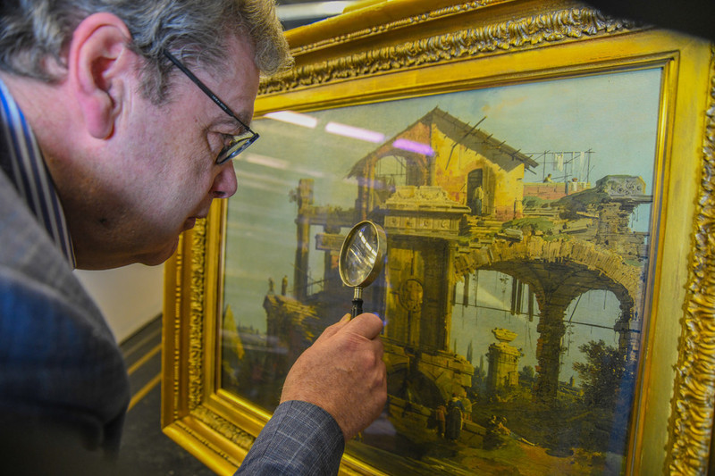 John Gash with Canaletto