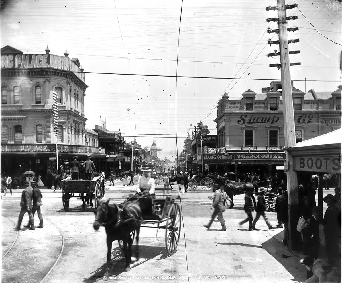 Rundle Street from Hindley Street, Adelaide