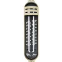 Image of 20th century mercury thermometer. 