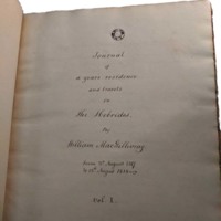 Journal of a years residence and travel in the Hebrides, by William MacGillivray