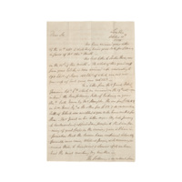 Manuscript letter