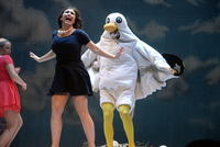 Wullie Wunkie, 2014, seagull costume