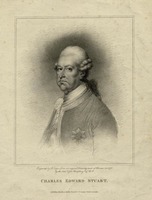 Charles Edward Stuart after ba drawing by Ozlas Humphry RA