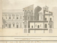 Designs for King&#039;s college by James Byres