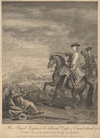 The Duke of Cumberland at Culloden