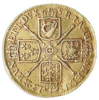 Gold guinea of King George