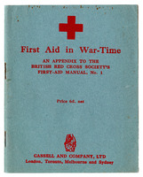 First Aid in War-Time (1943) - belonged to Mary Esslemont 